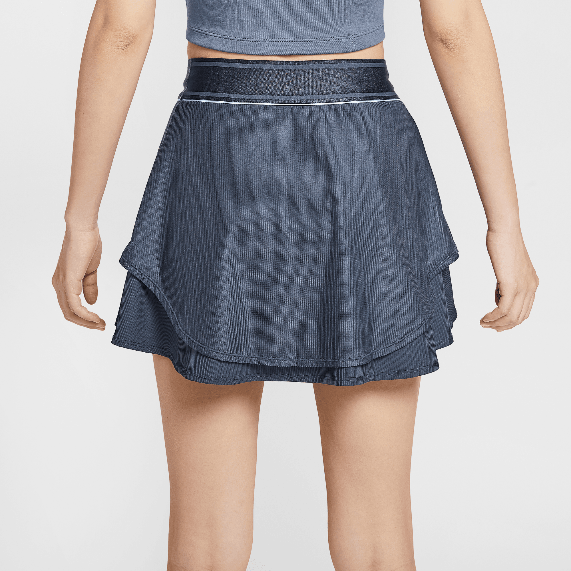 NIKE COURT SLAM WOMEN'S DRI-FIT WAITED TENNIS SKIRT
