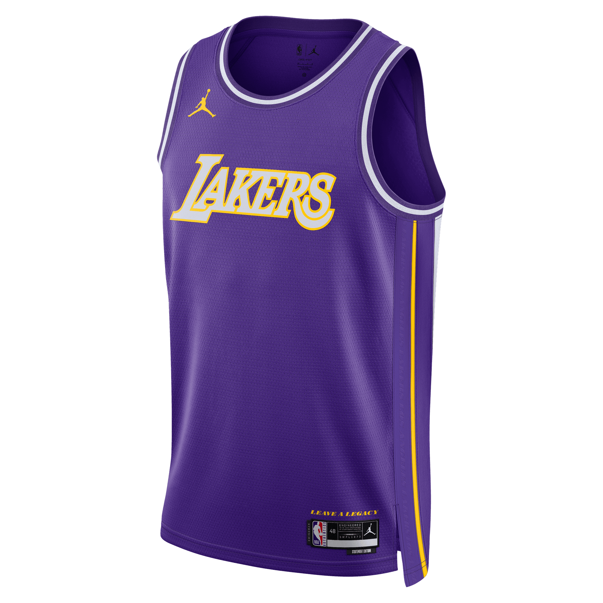 LAL MEN'S NIKE DRI-FIT SWINGMAN JERSEY STM B25