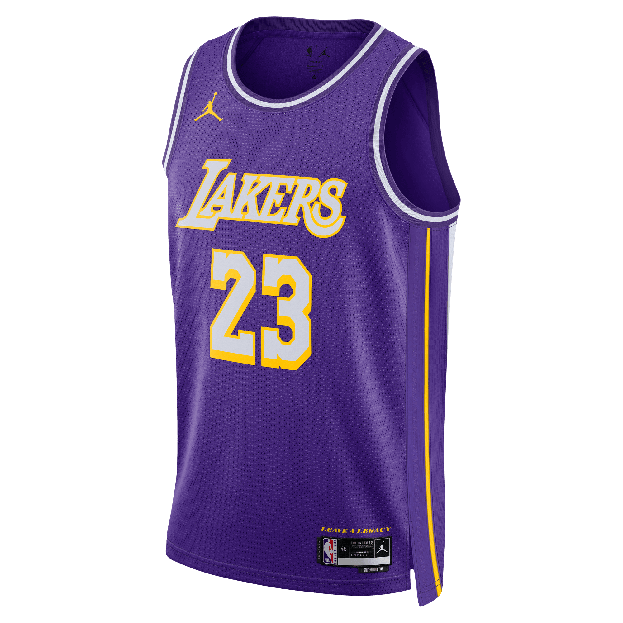 LOS ANGELES LAKERS 2025/26 STATEMENT EDITION MEN'S NIKE DRI-FIT NBA SWINGMAN JERSEY
