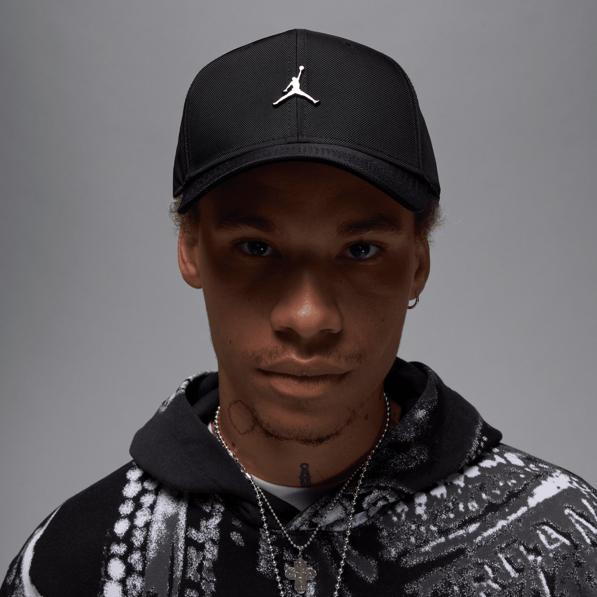 JORDAN RISE STRUCTURED METAL JUMPMAN HAT