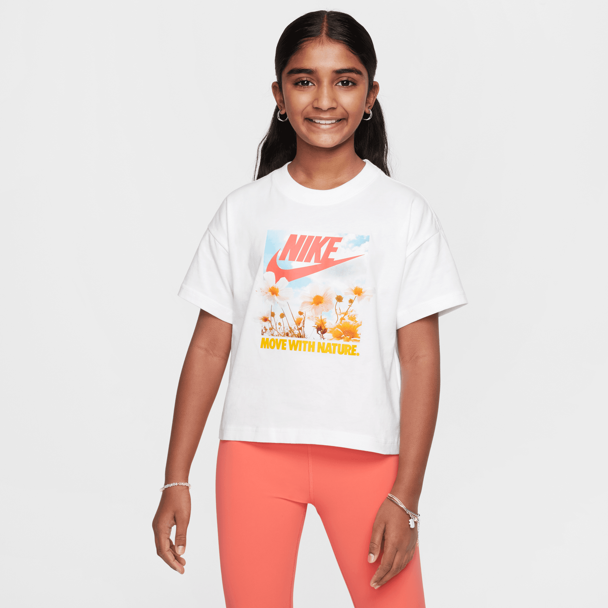 NIKE SPORTSWEAR BIG KIDS' (GIRLS) T-SHIRT