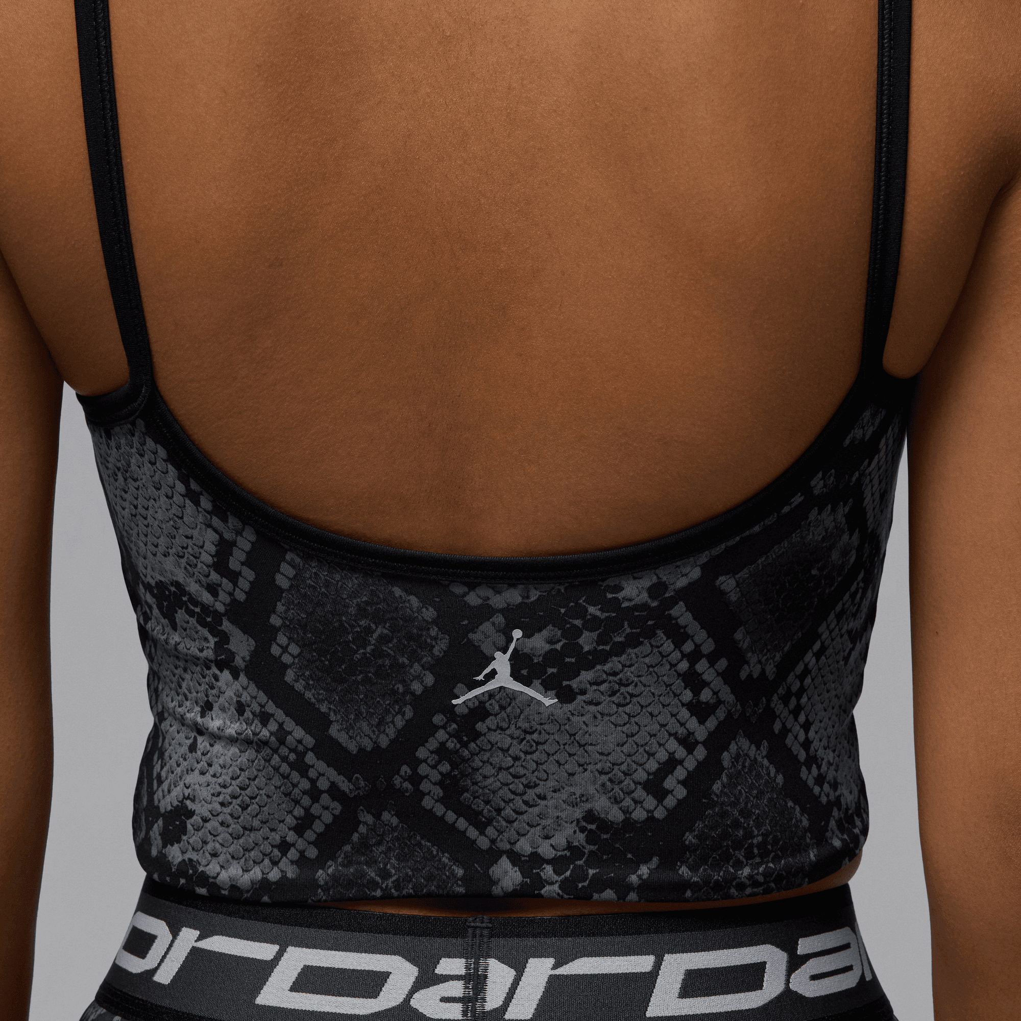 JORDAN SPORT WOMEN'S PRINTED CROPPED TANK