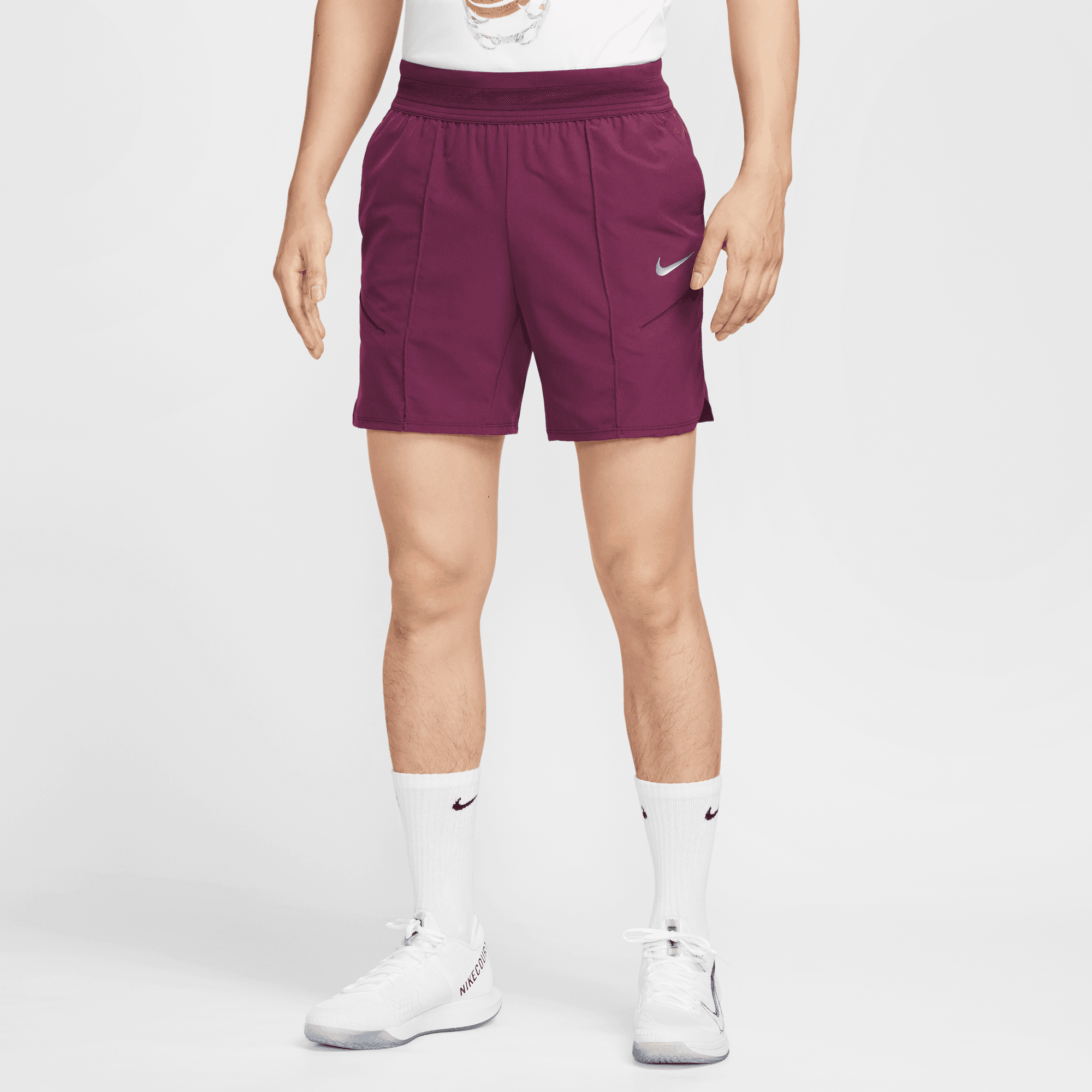 NIKE COURT SLAM MEN'S DRI-FIT 6" TENNIS SHORTS