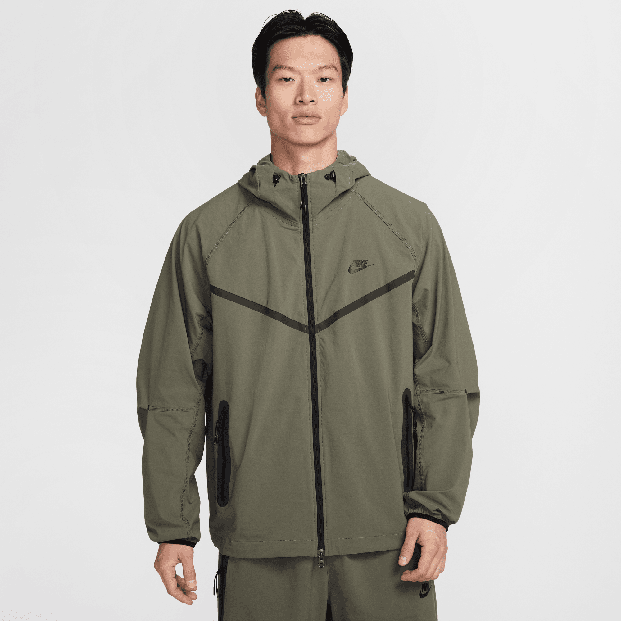 NIKE TECH WINDRUNNER MEN'S WOVEN FULL-ZIP JACKET