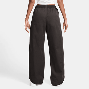 NIKE SPORTSWEAR COLLECTION WOMEN'S MID-RISE TWILL TRACK PANTS