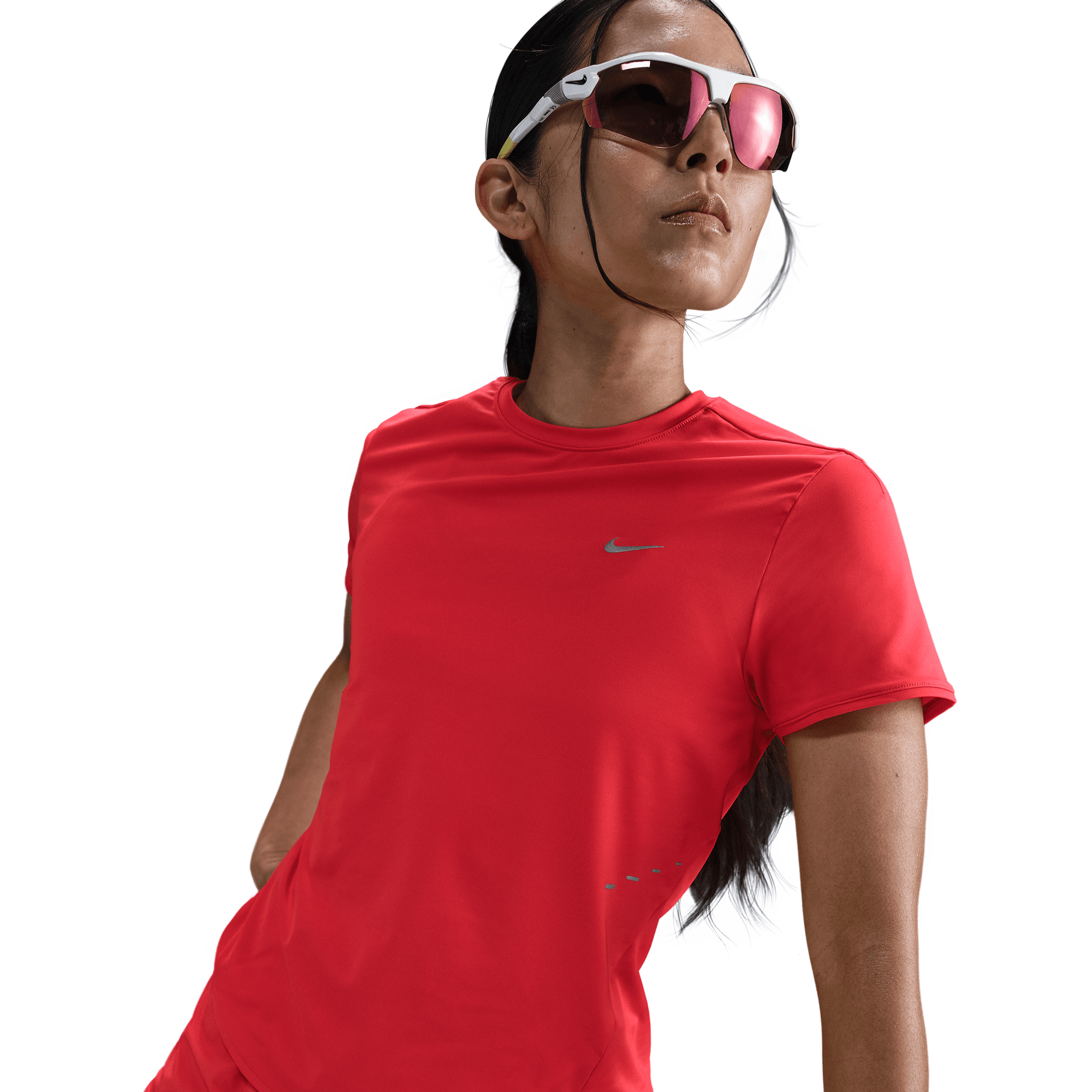 NIKE SWIFT WOMEN'S DRI-FIT SHORT-SLEEVE RUNNING TOP