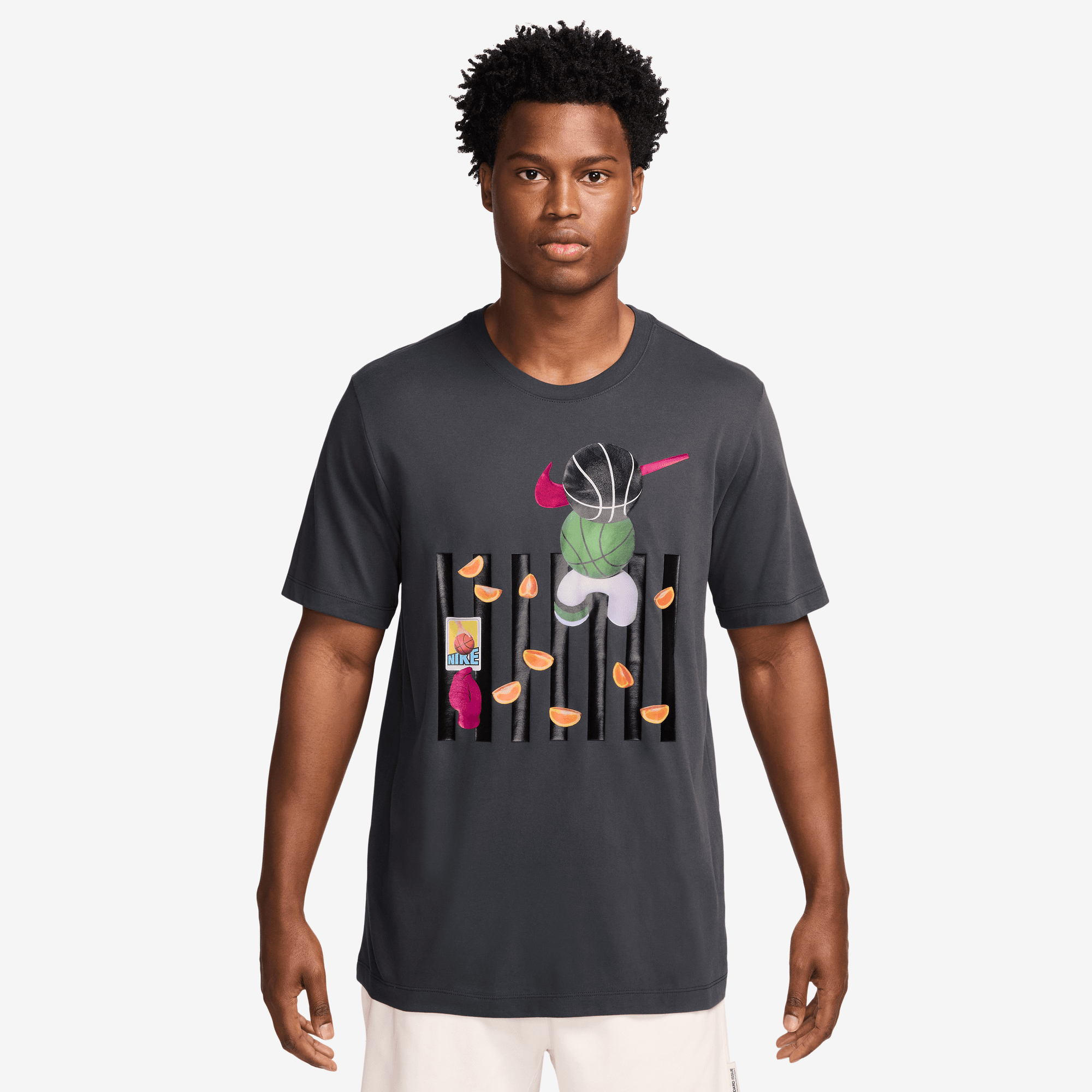 NIKE MEN'S DRI-FIT BASKETBALL T-SHIRT