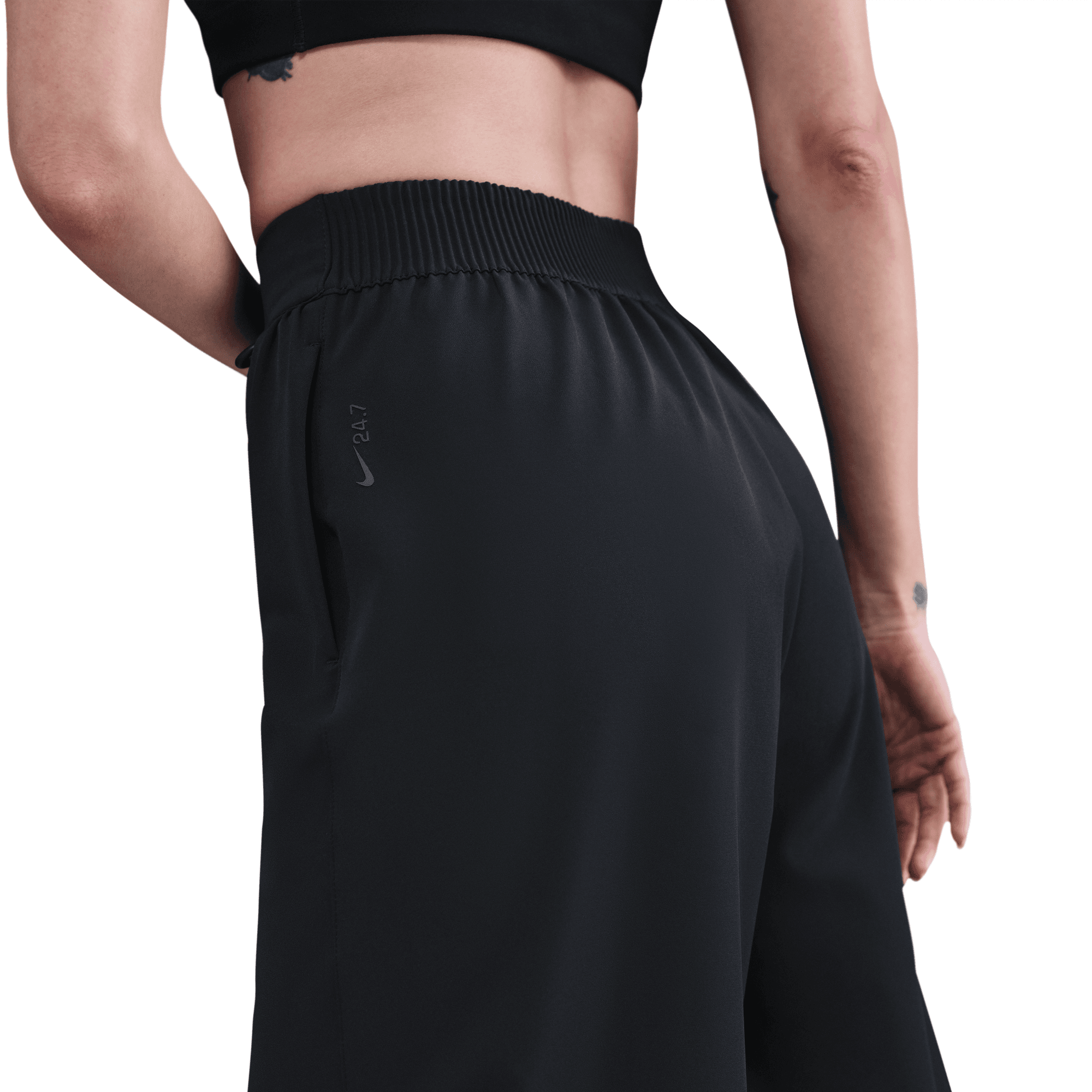 NIKE 24.7 PERFECTSTRETCH WOMEN'S DRI-FIT HIGH-WAISTED LOOSE BARREL-LEG PANTS