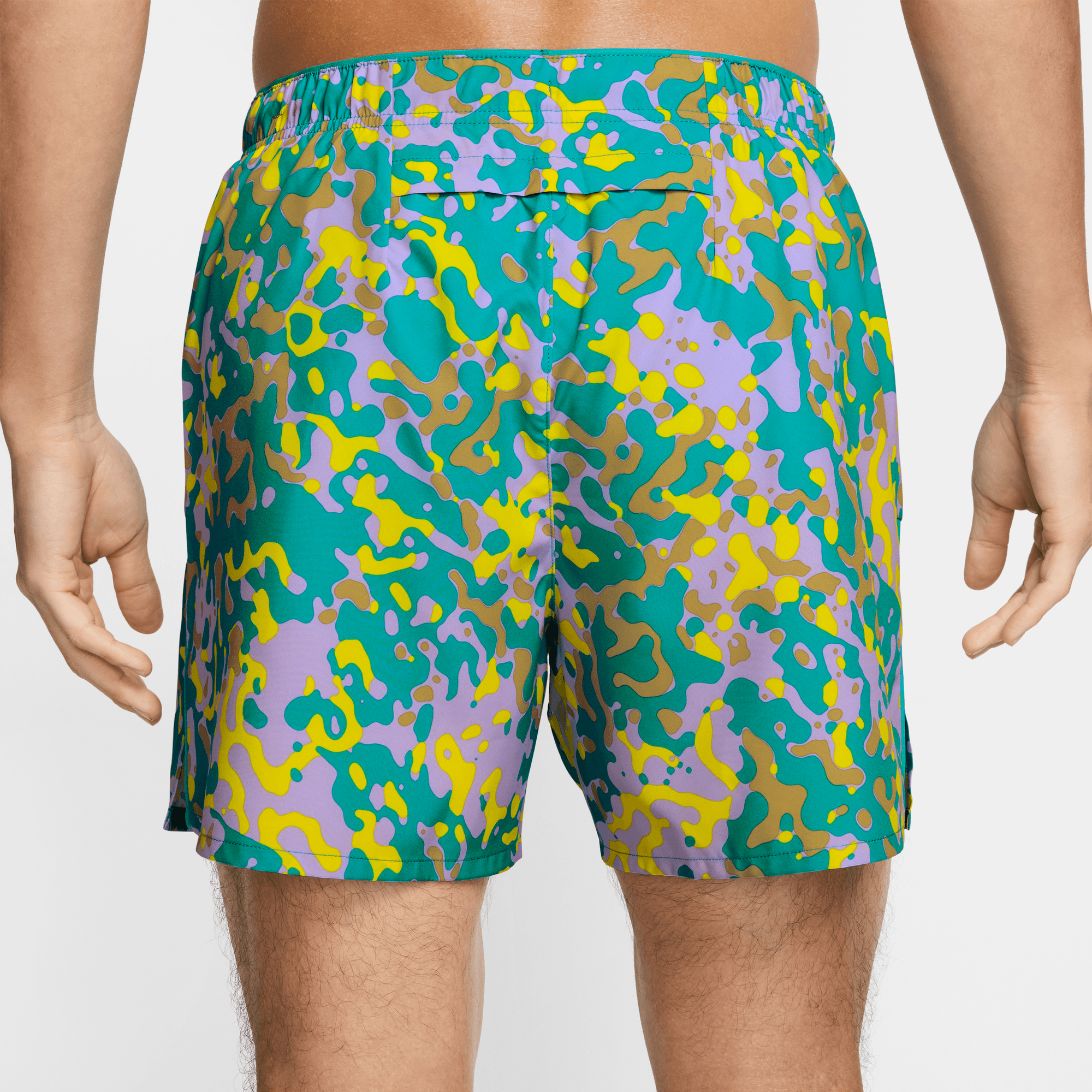 NIKE CHALLENGER MEN'S DRI-FIT 5" BRIEF-LINED RUNNING SHORTS