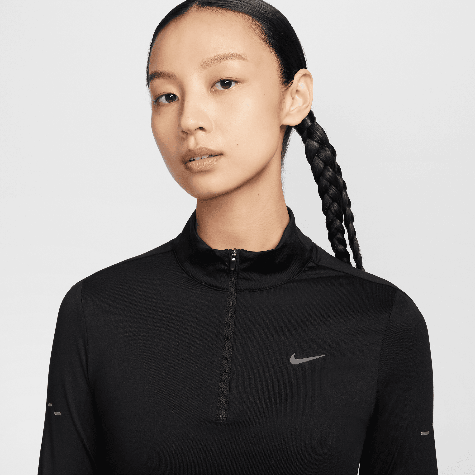 NIKE SWIFT WOMEN'S DRI-FIT UV 1/4-ZIP RUNNING TOP