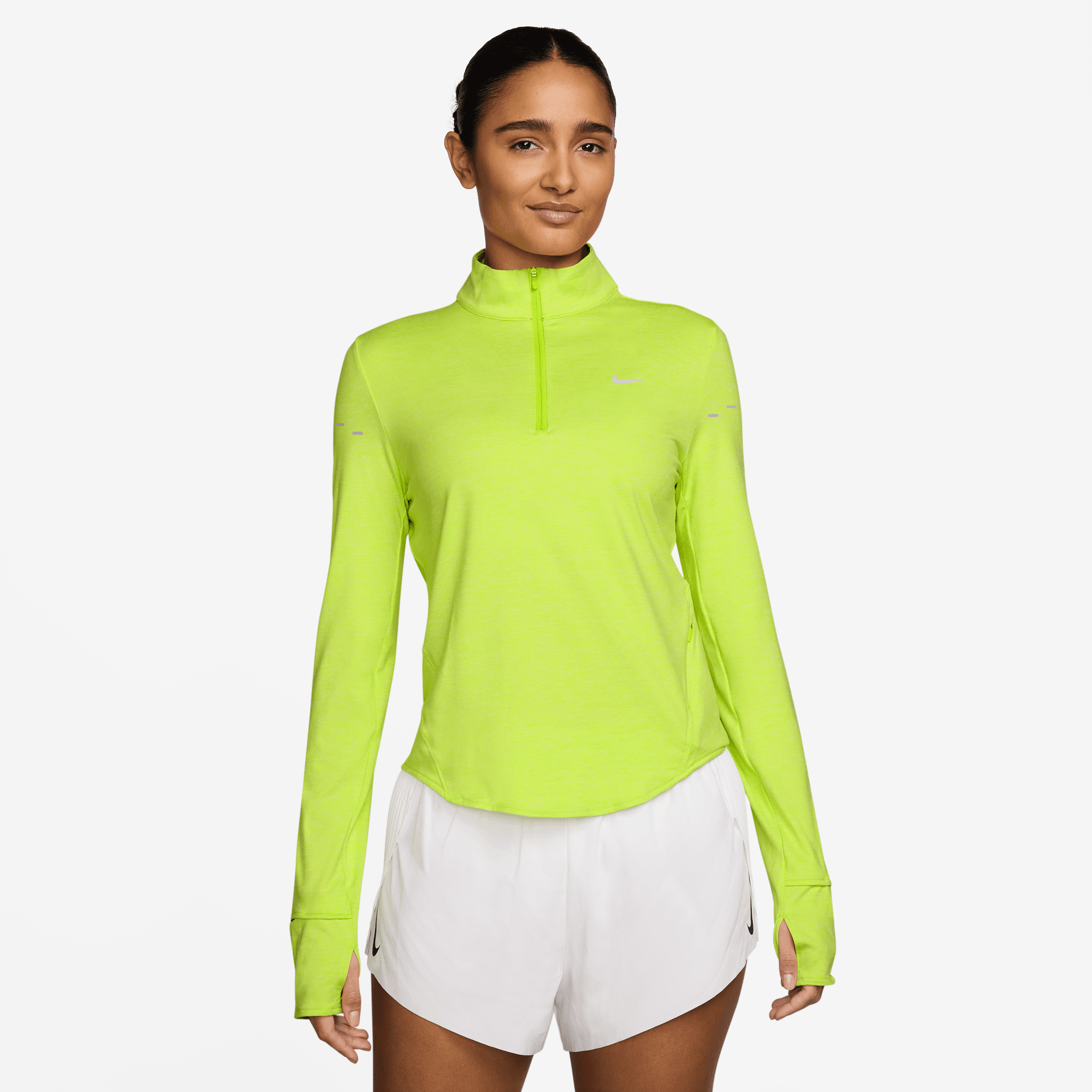 NIKE SWIFT WOMEN'S DRI-FIT UV 1/4-ZIP RUNNING TOP