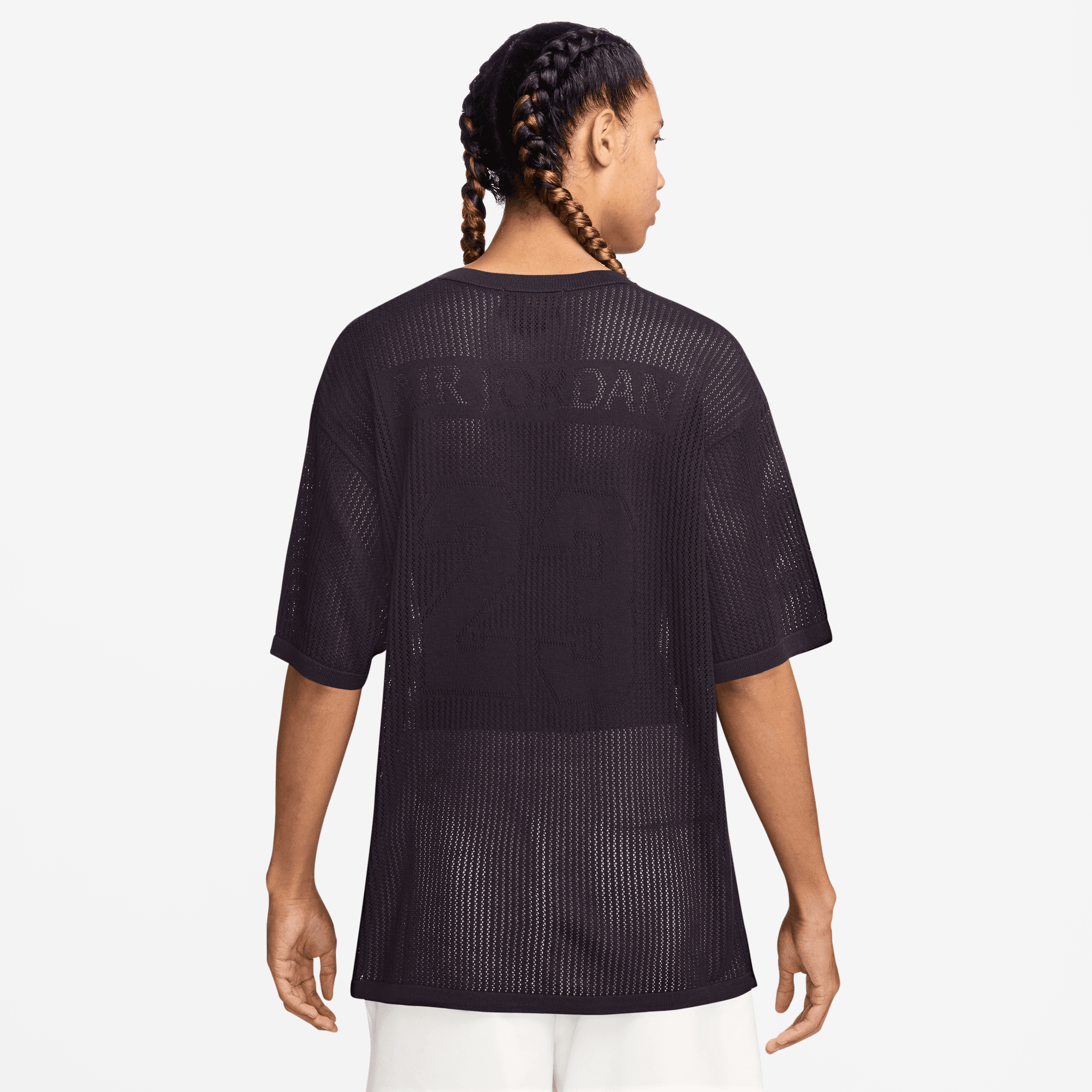 AIR JORDAN MEN'S KNIT JERSEY TOP