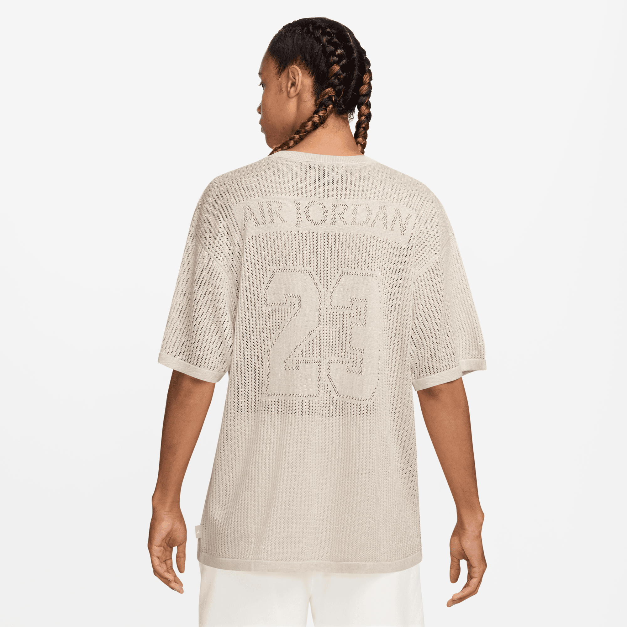 AIR JORDAN MEN'S KNIT JERSEY TOP