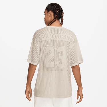 AIR JORDAN MEN'S KNIT JERSEY TOP