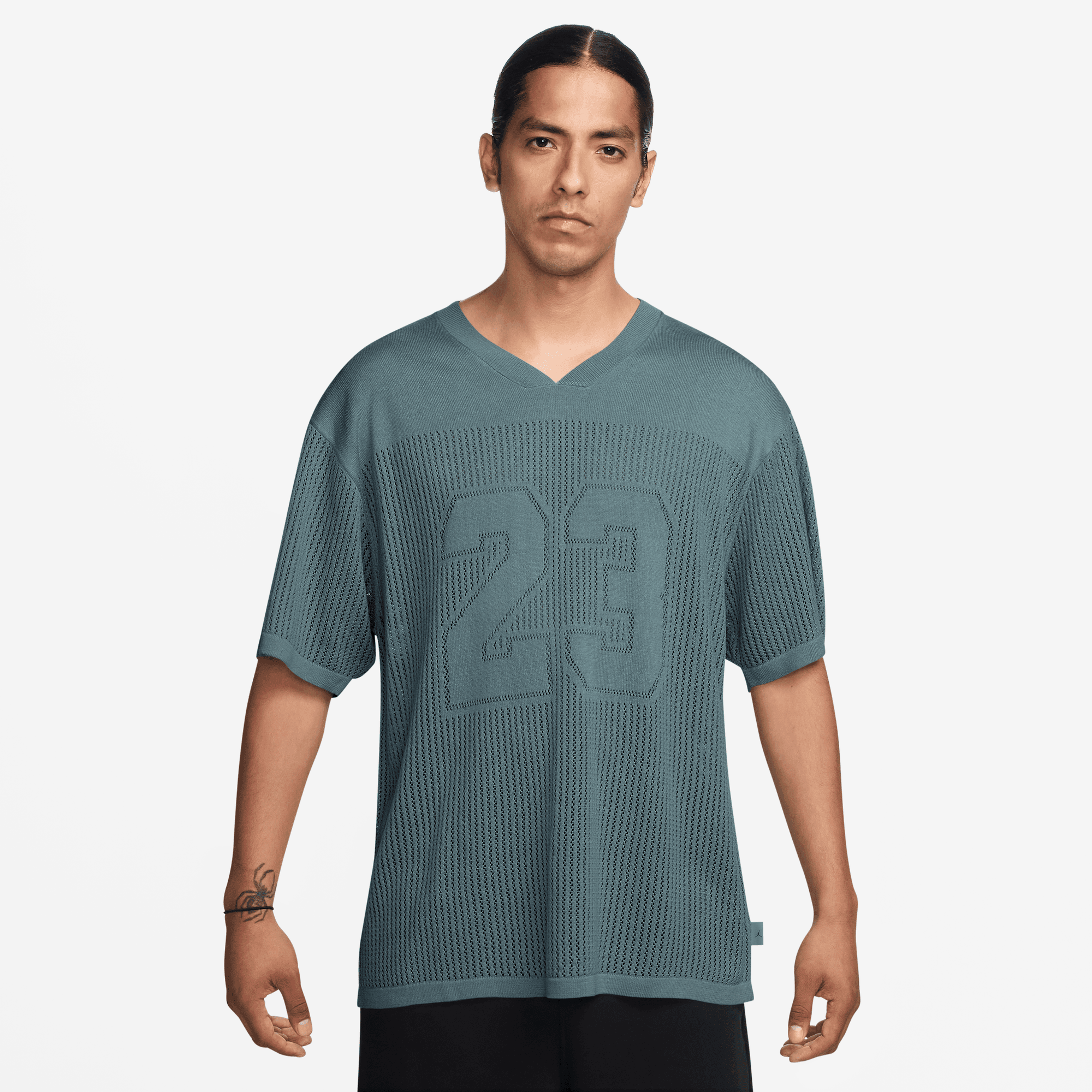 AIR JORDAN MEN'S KNIT JERSEY TOP