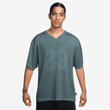 AIR JORDAN MEN'S KNIT JERSEY TOP