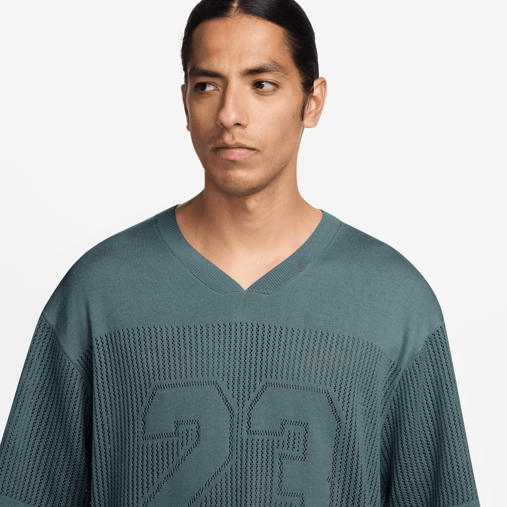 AIR JORDAN MEN'S KNIT JERSEY TOP