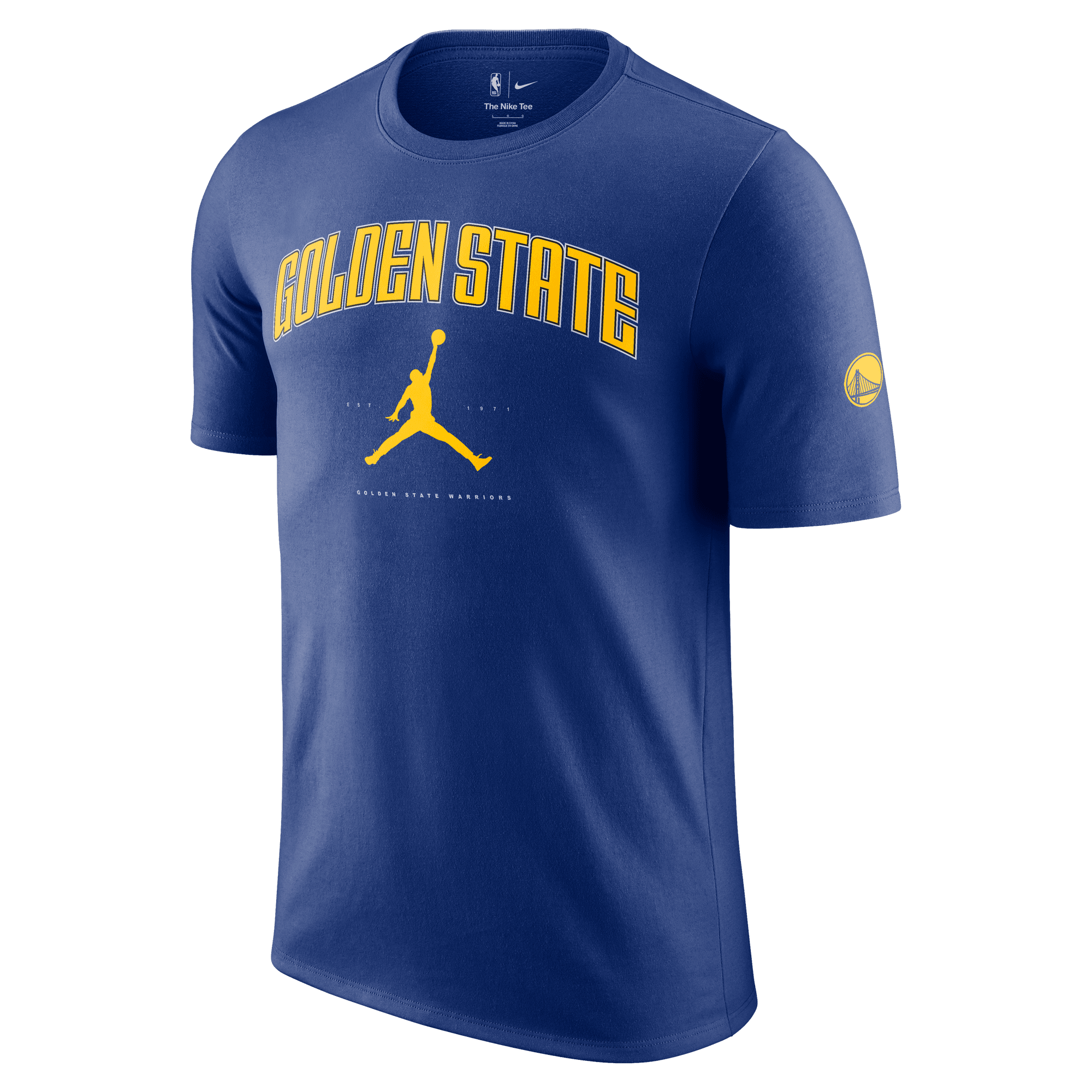 GOLDEN STATE WARRIORS ESSENTIAL MEN'S JORDAN NBA T-SHIRT