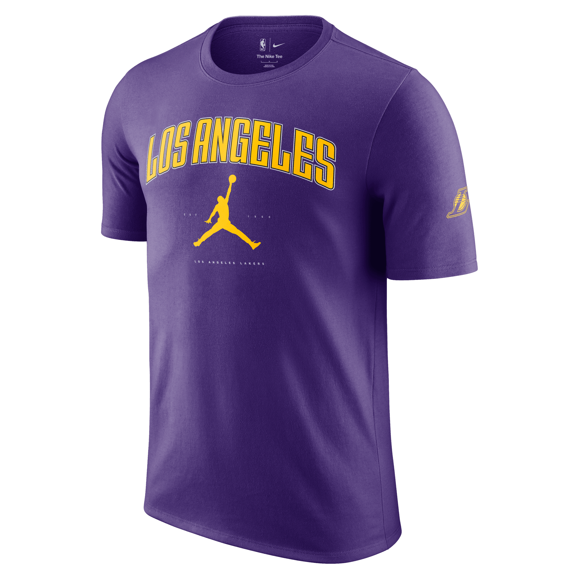 LOS ANGELES LAKERS ESSENTIAL MEN'S JORDAN NBA T-SHIRT