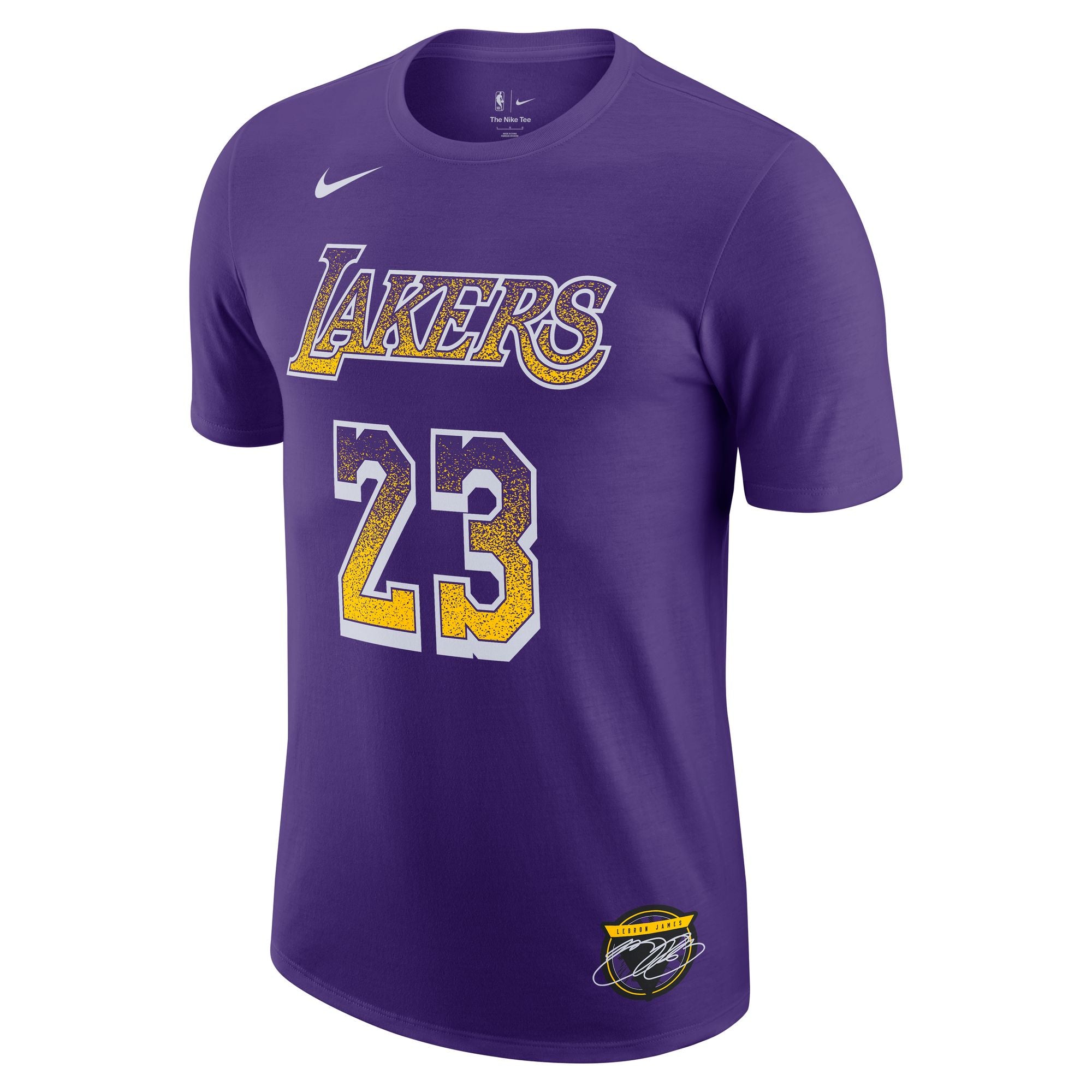 LEBRON JAMES LOS ANGELES LAKERS SELECT SERIES MEN'S NIKE NBA T-SHIRT