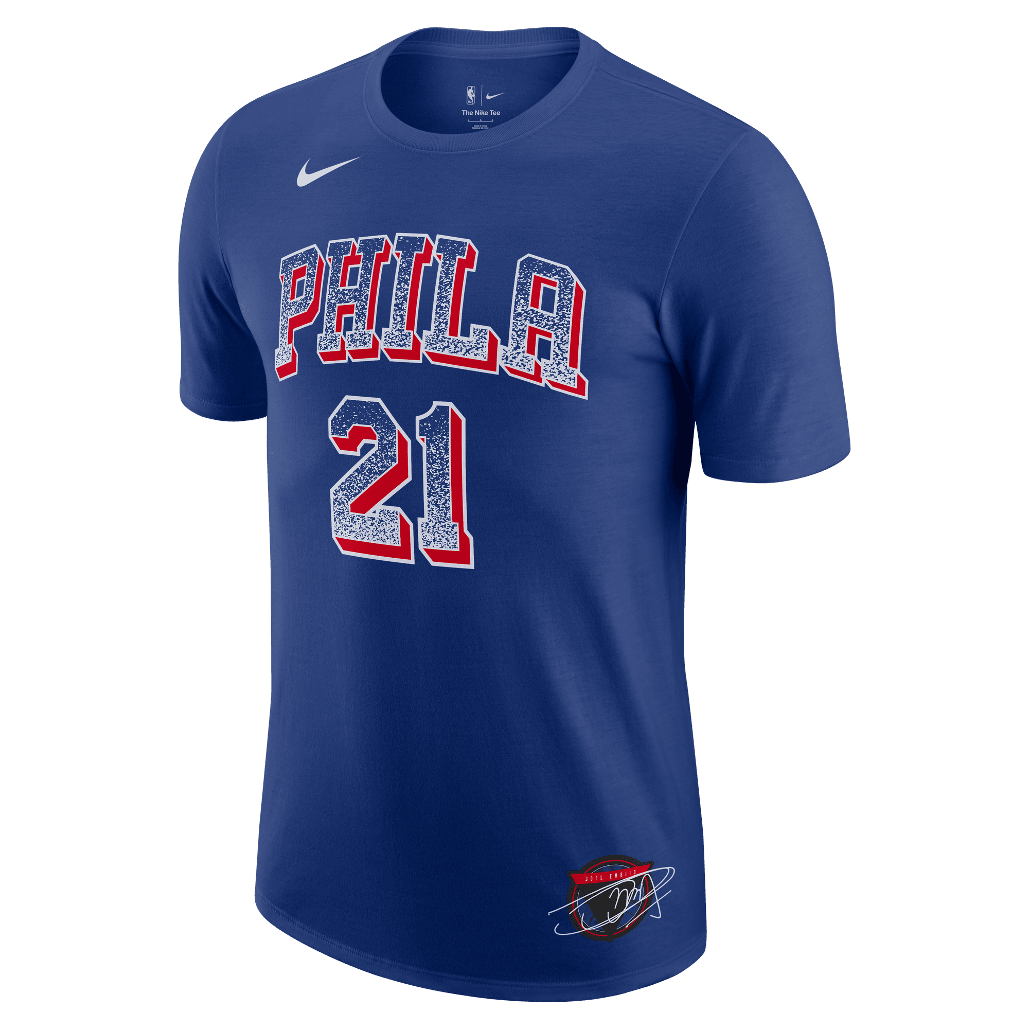 JOEL EMBIID PHILADELPHIA 76ERS SELECT SERIES MEN'S NIKE NBA T-SHIRT