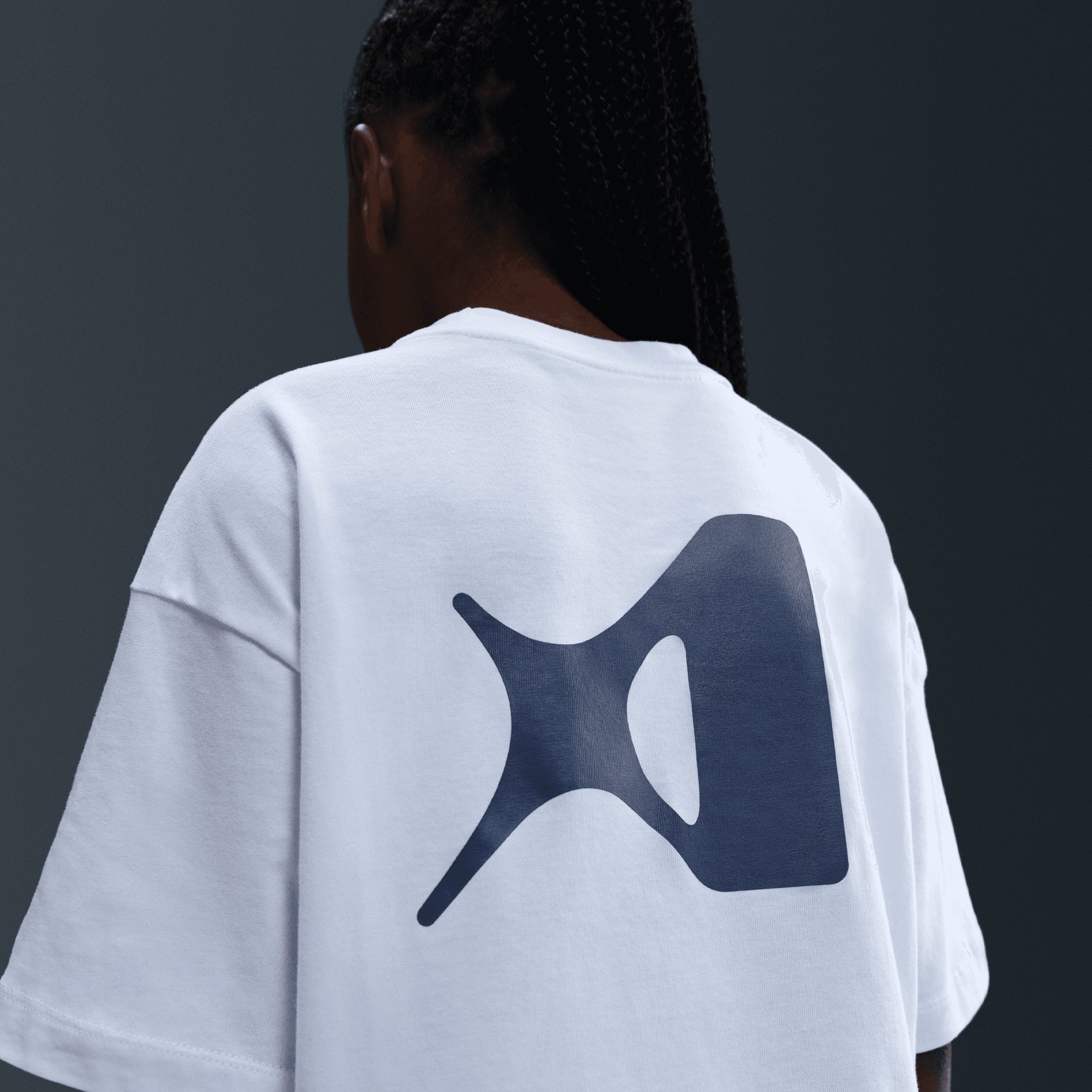 A'JA WILSON BIG KIDS' (GIRLS') OVERSIZED T-SHIRT