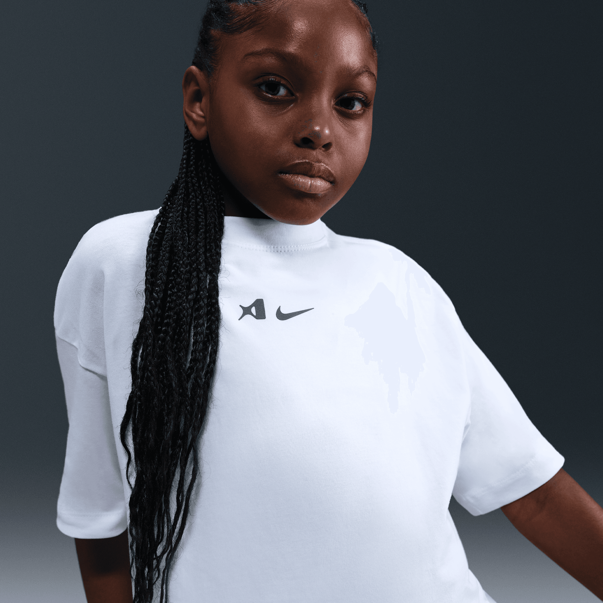 A'JA WILSON BIG KIDS' (GIRLS') OVERSIZED T-SHIRT
