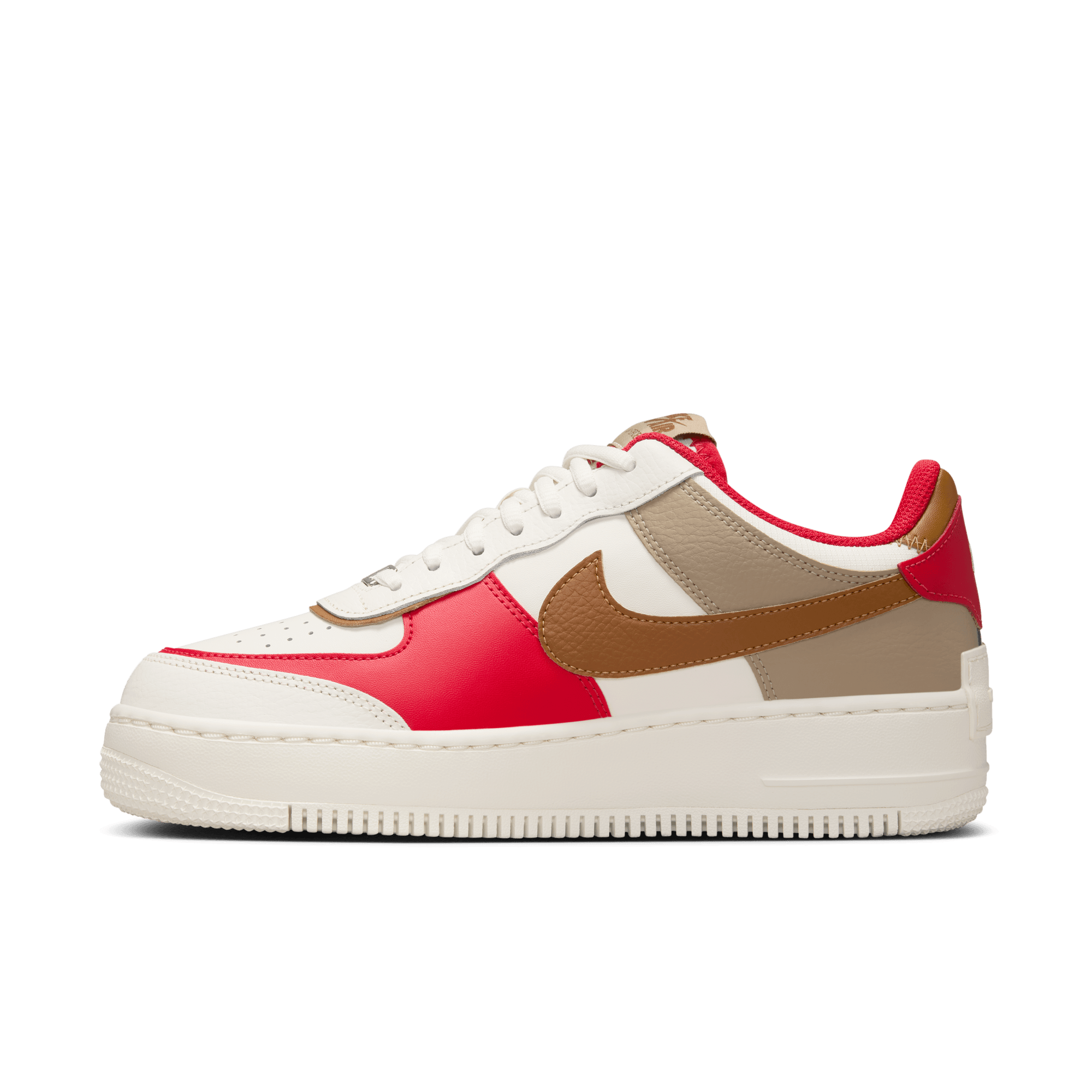 W AF1 SHADOW PHANTOM LT BRITISH TAN FIRE RED KHAKI Park Access