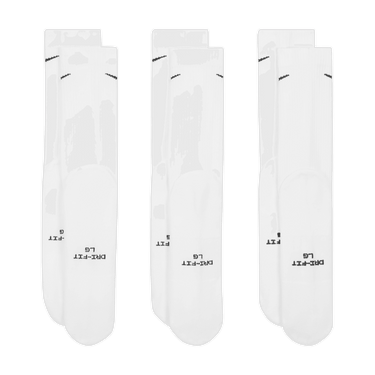 NIKE EVERYDAY ELEVATED CREW SOCKS (3 PAIRS)