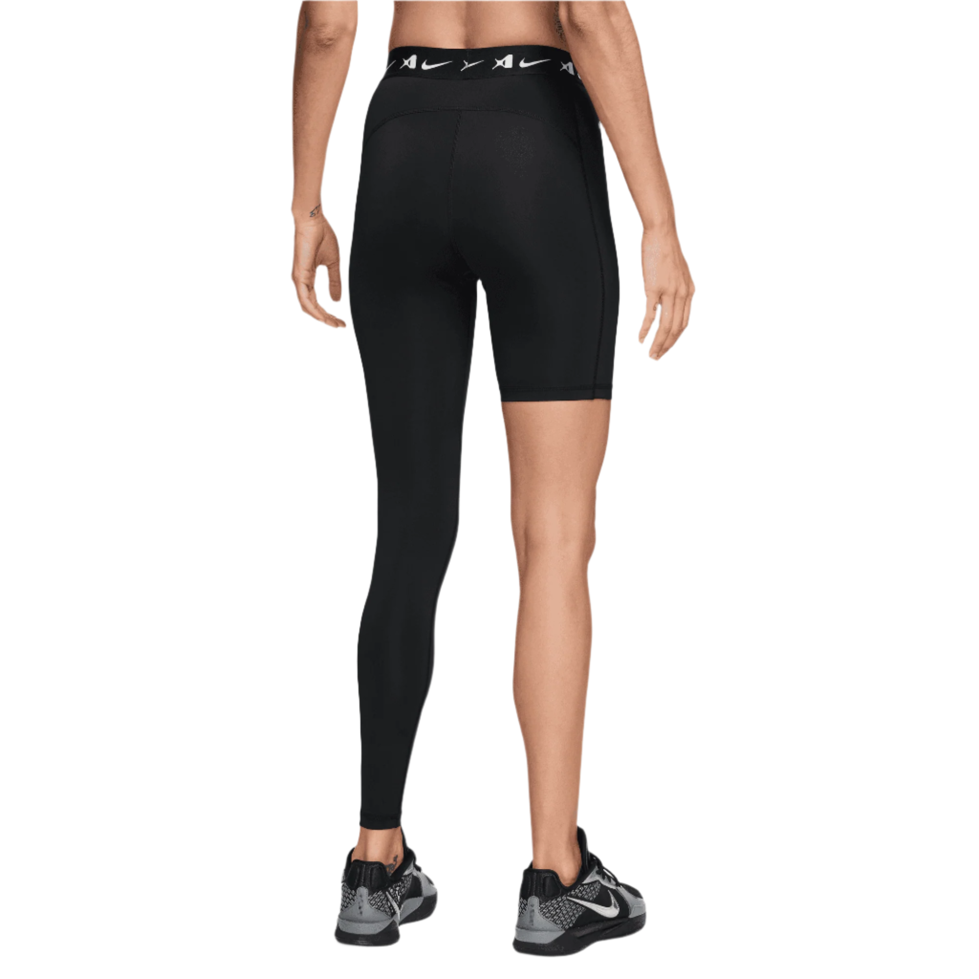 A'JA WILSON WOMEN'S A'SYMMETRIC MID-RISE SINGLE-LEG BASKETBALL LEGGINGS
