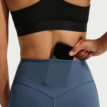 NIKE UNIVERSA WOMEN'S HIGH-WAISTED FULL-LENGTH LEGGINGS WITH NO FRONT SEAM