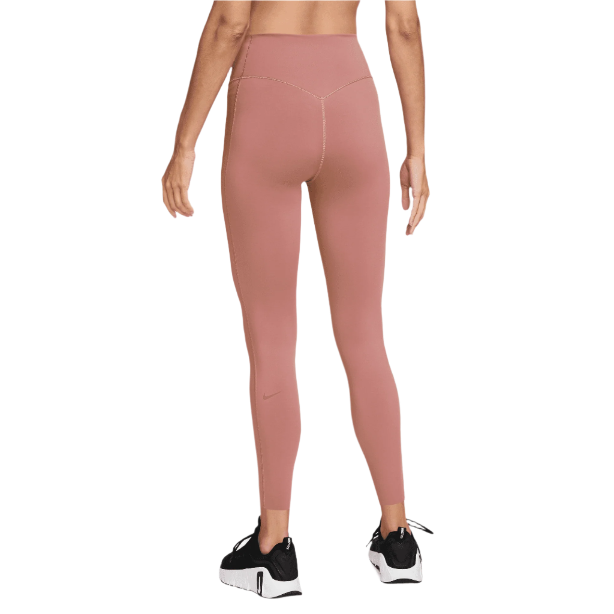 NIKE UNIVERSA WOMEN'S MEDIUM-SUPPORT HIGH-WAISTED 7/8 LEGGINGS WITH POCKETS