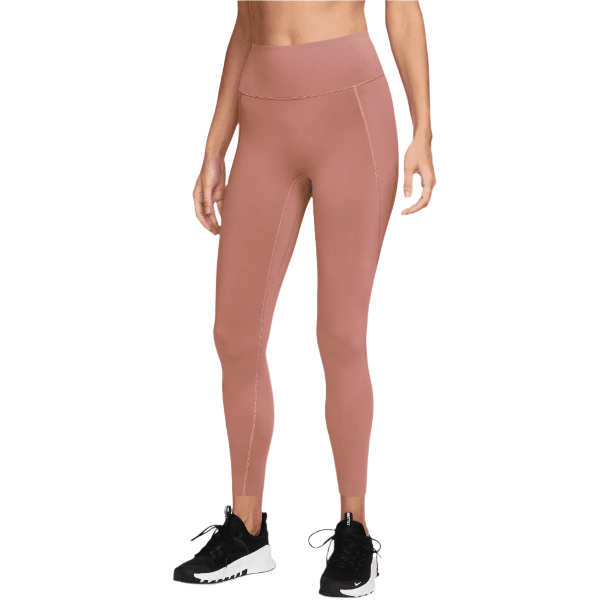 NIKE UNIVERSA WOMEN'S MEDIUM-SUPPORT HIGH-WAISTED 7/8 LEGGINGS WITH POCKETS