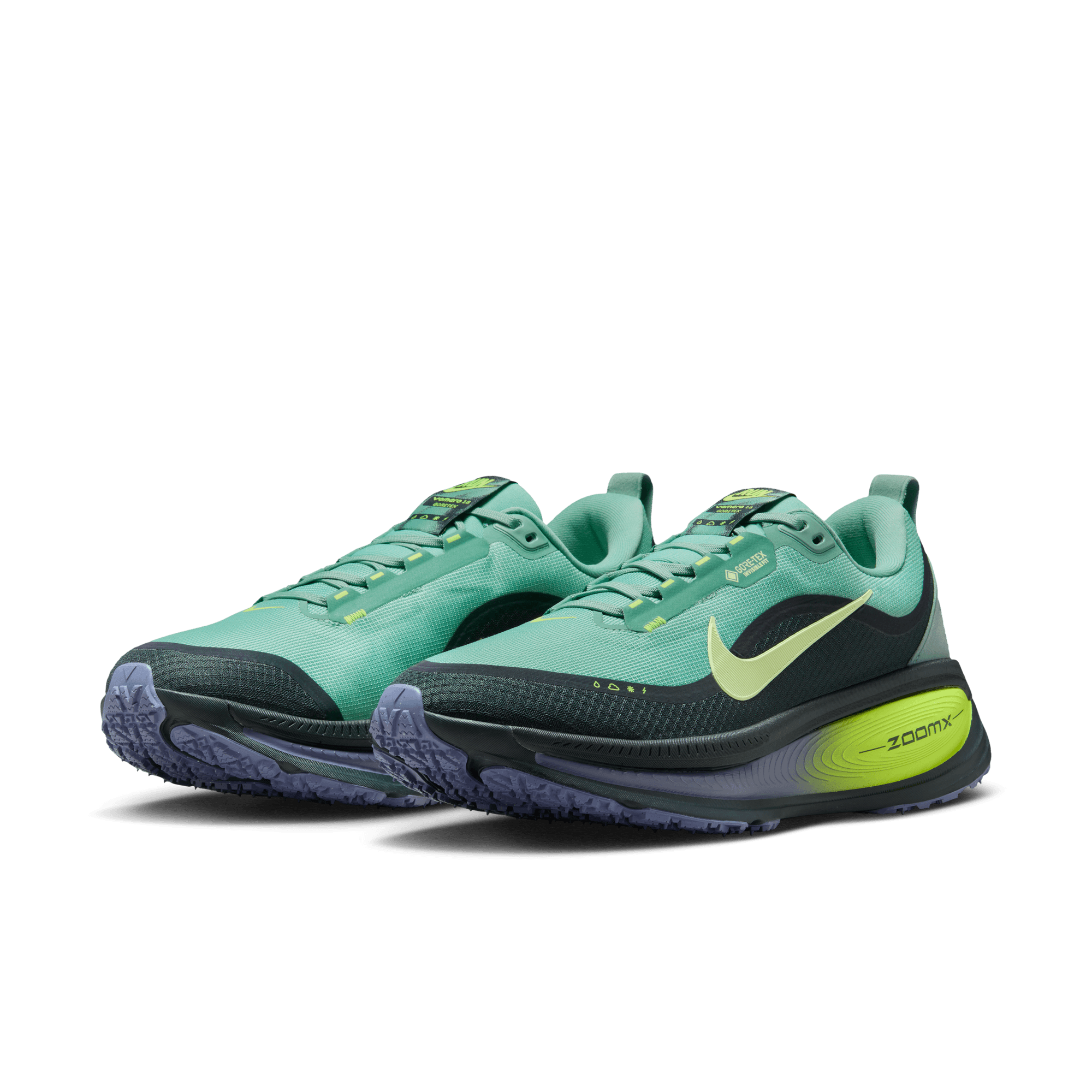 NIKE VOMERO 18 GORE-TEX MEN'S WATERPROOF ROAD RUNNING SHOES WITH REFLECTIVE ACCENTS