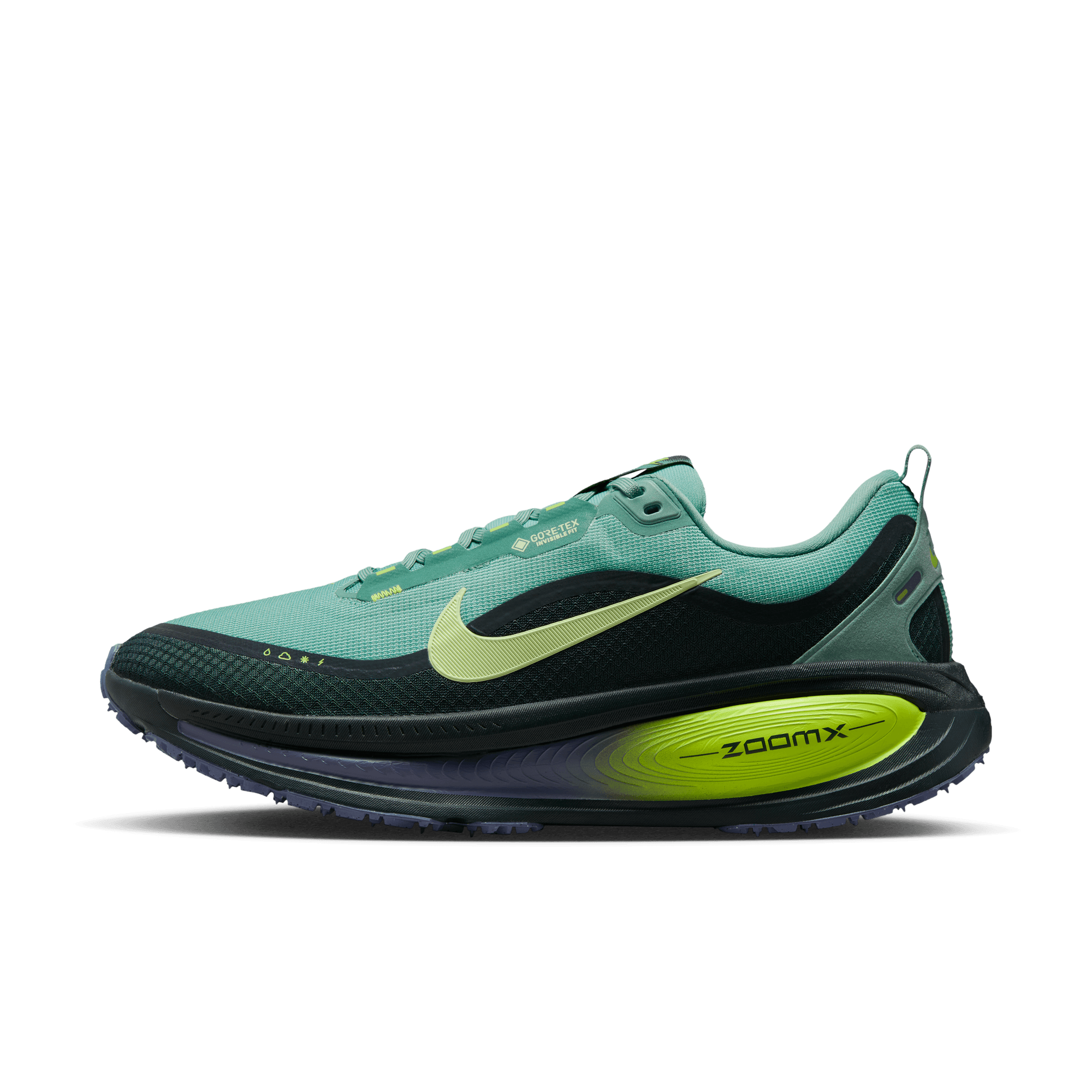 NIKE VOMERO 18 GORE-TEX MEN'S WATERPROOF ROAD RUNNING SHOES WITH REFLECTIVE ACCENTS