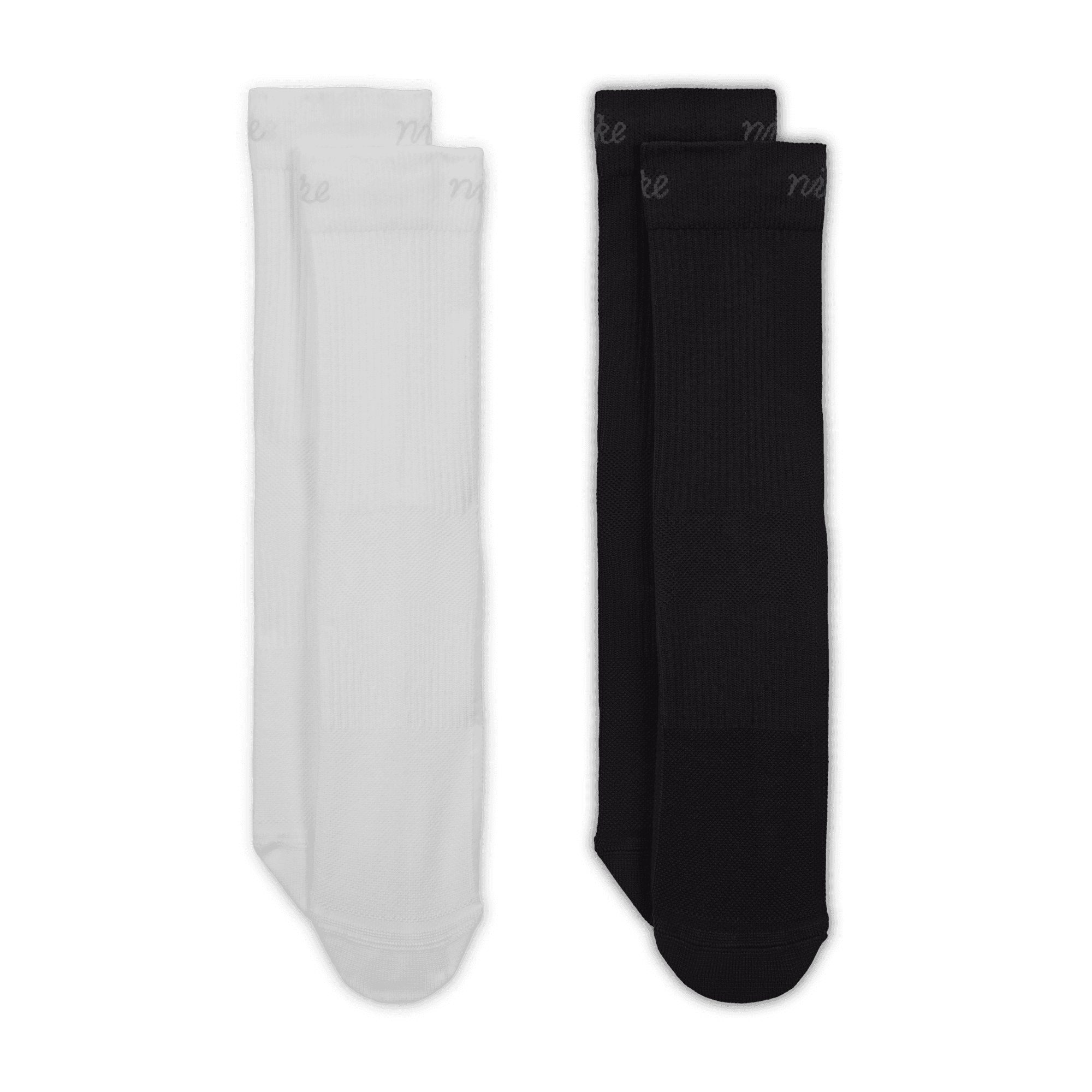 NIKE EVERYDAY PLUS WOMEN'S LIGHTWEIGHT CREW SOCKS (2-PAIR)