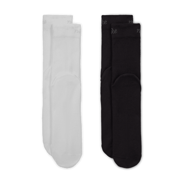 NIKE EVERYDAY PLUS WOMEN'S LIGHTWEIGHT CREW SOCKS (2-PAIR)