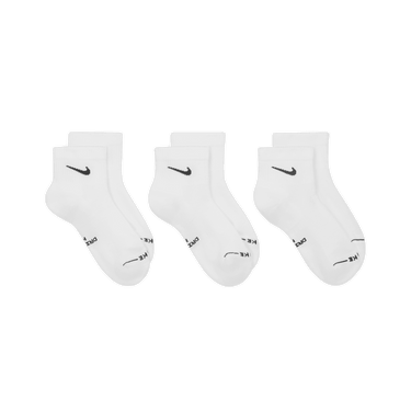 NIKE EVERYDAY ELEVATED ANKLE SOCKS (3 PAIRS)