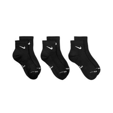 NIKE EVERYDAY ELEVATED ANKLE SOCKS (3 PAIRS)