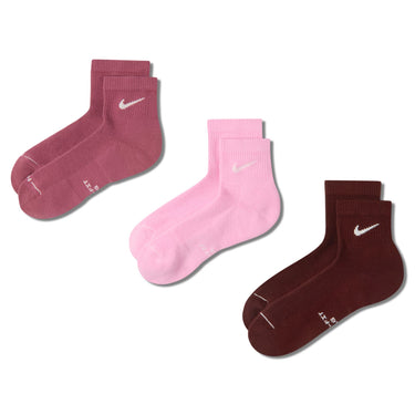 NIKE EVERYDAY ELEVATED ANKLE SOCKS (3 PAIRS)