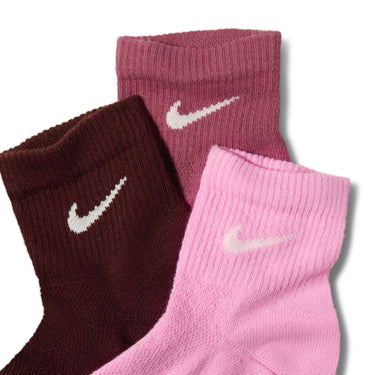 NIKE EVERYDAY ELEVATED ANKLE SOCKS (3 PAIRS)