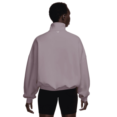 NIKE 24.7 IMPOSSIBLYSOFT WOMEN'S DRI-FIT OVERSIZED 1/2-ZIP TOP