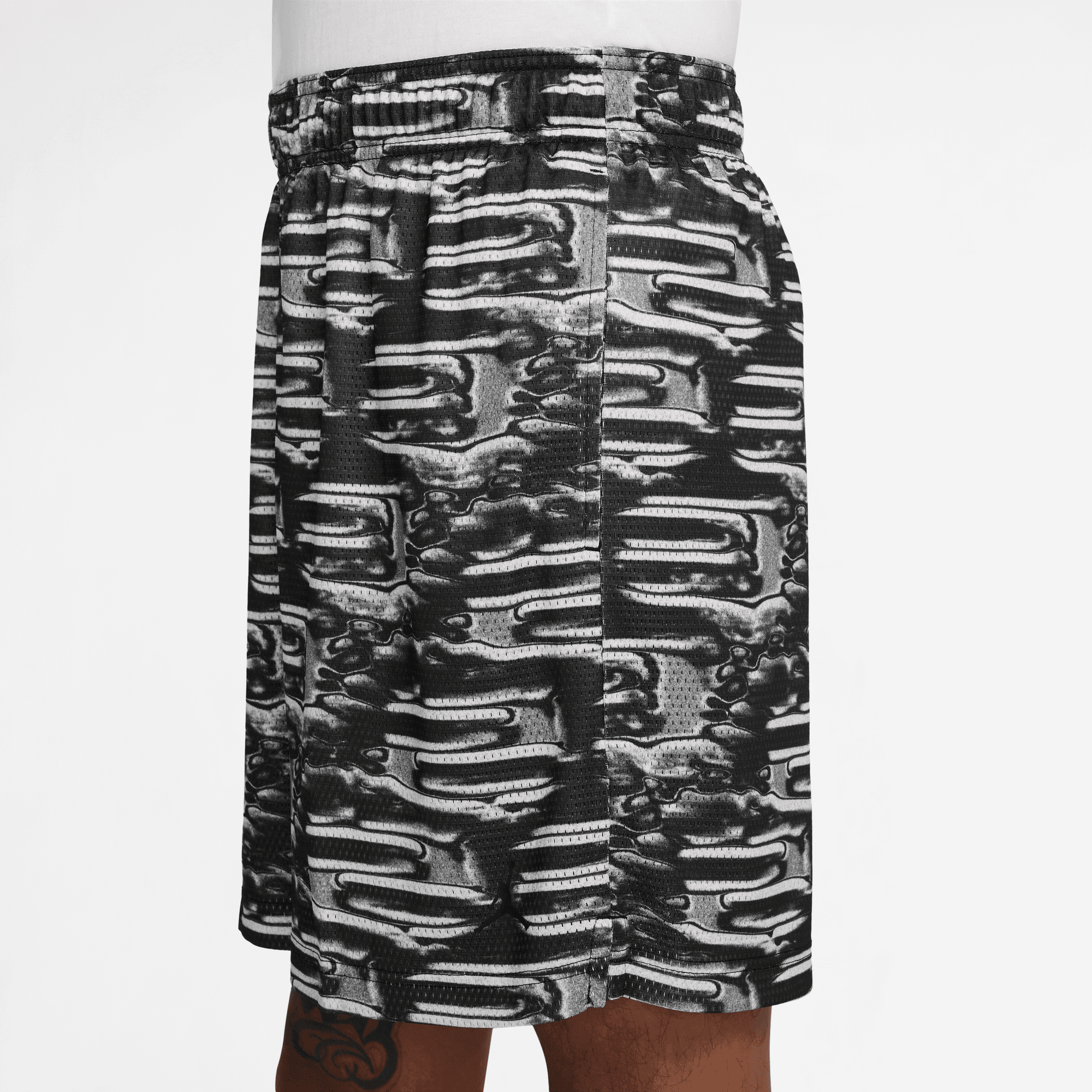 JORDAN SPORT MEN'S DRI-FIT PRINTED MESH SHORTS
