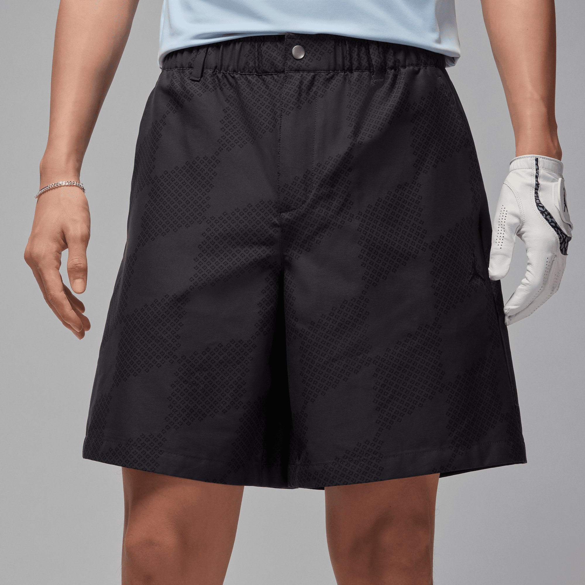 JORDAN SPORT MEN'S DRI-FIT PRINTED GOLF SHORTS