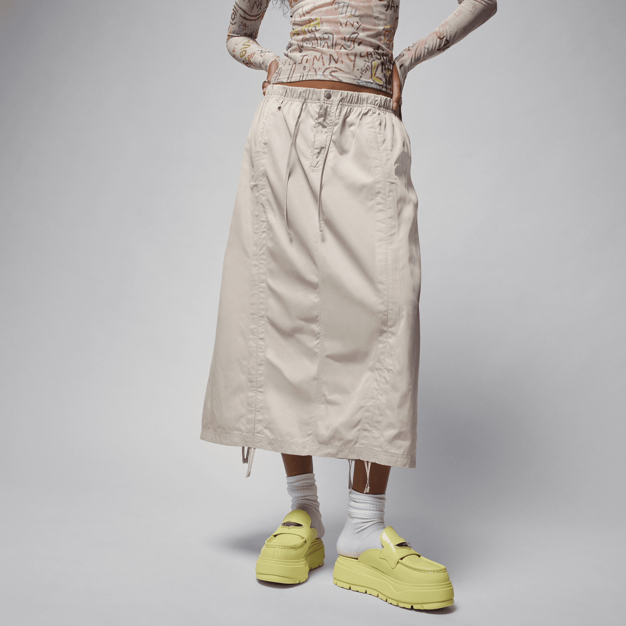 JORDAN FLIGHT WOMEN'S PARACHUTE SKIRT