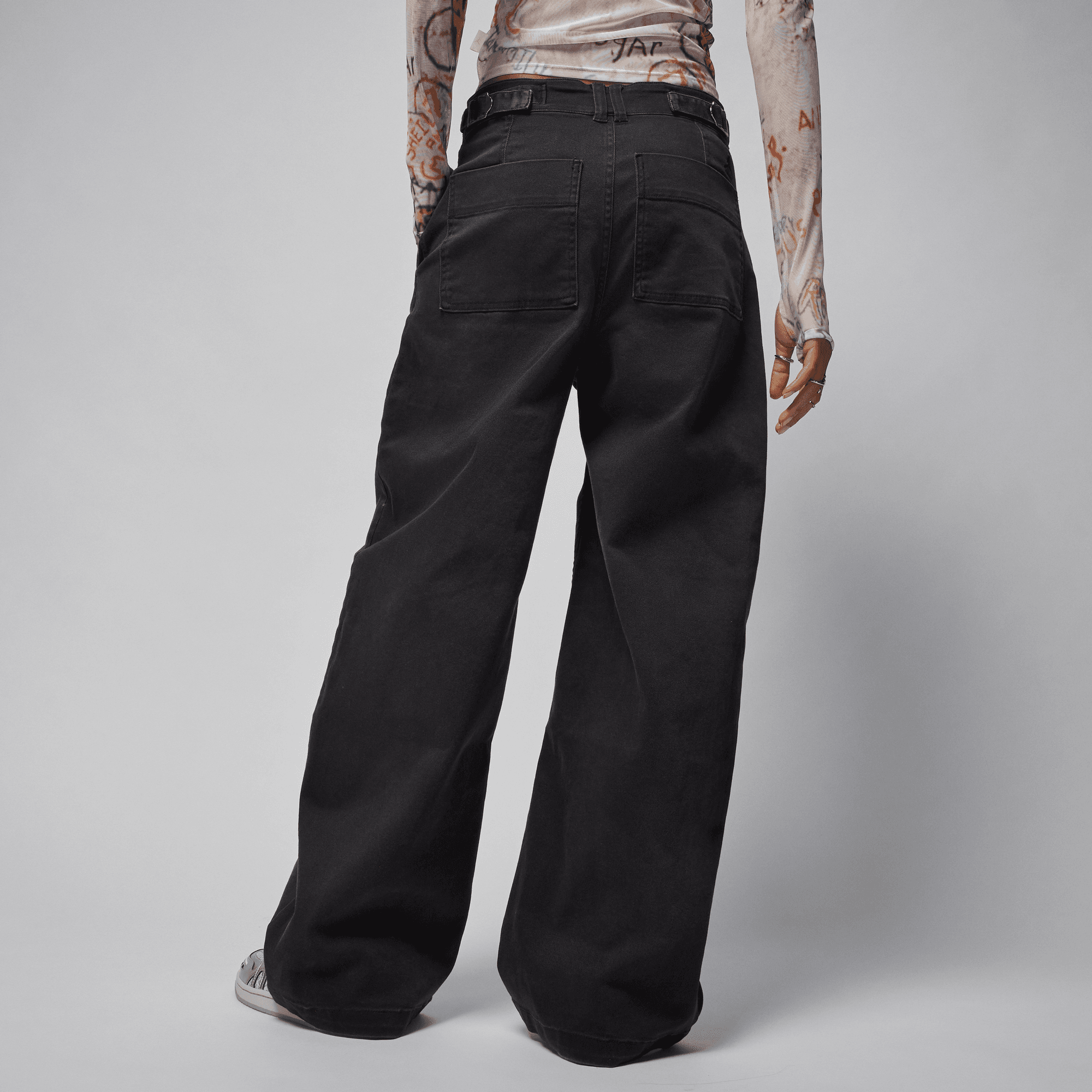 JORDAN FLIGHT WOMEN'S '91 WIDE-LEG BAGGY PANTS