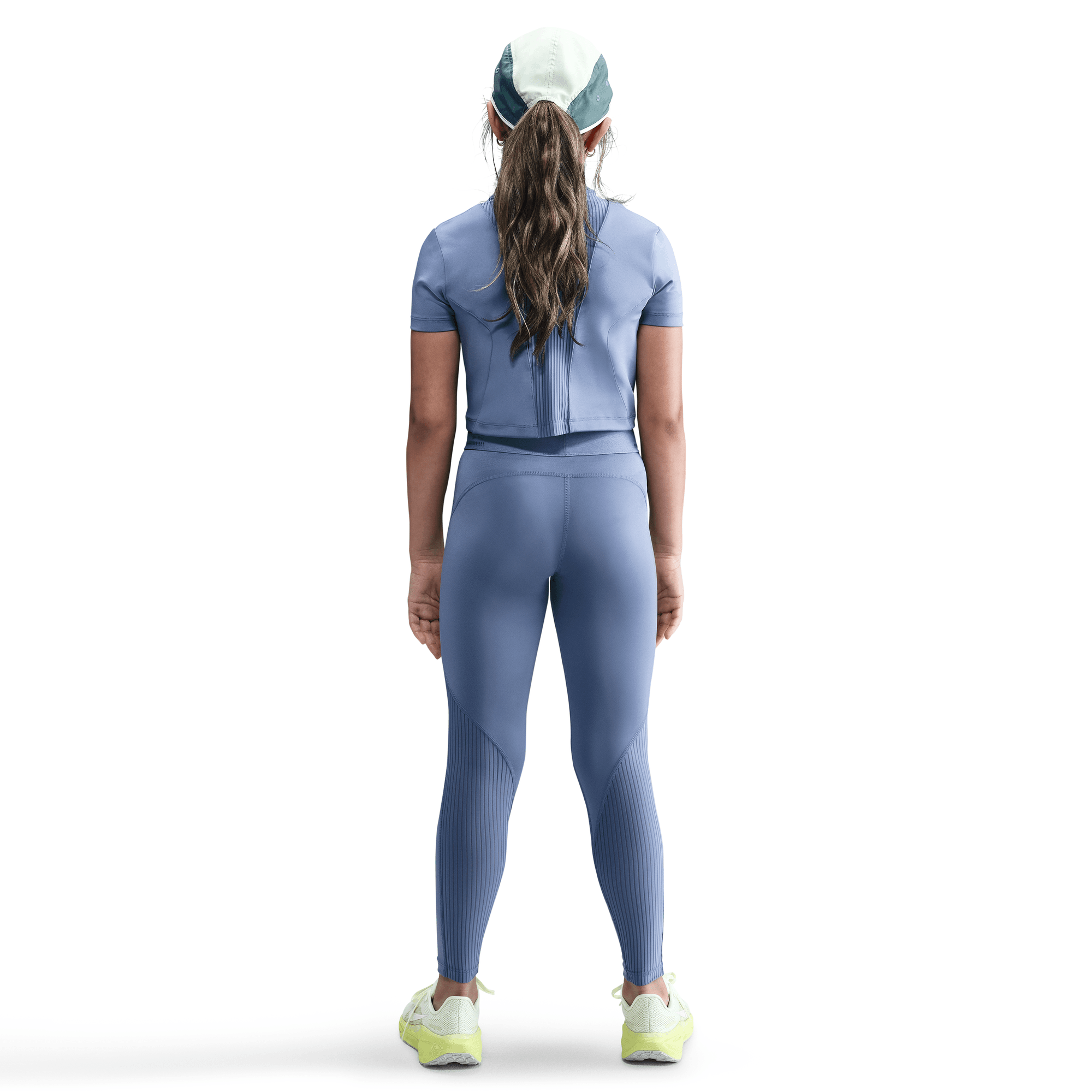 NIKE PRO GIRLS' MID-RISE LEGGINGS