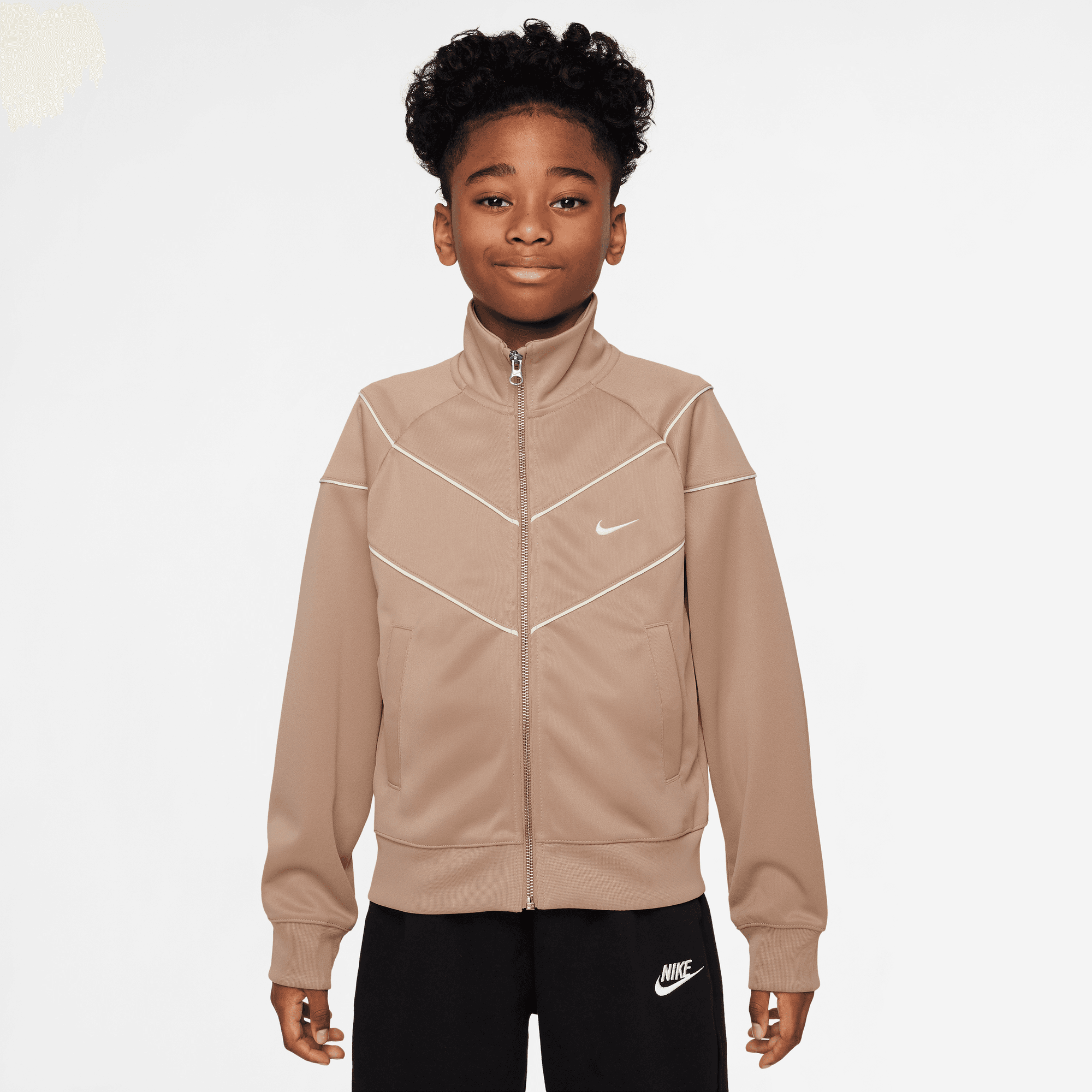 NIKE SPORTSWEAR BIG KIDS' (GIRLS') KNIT TRACK JACKET