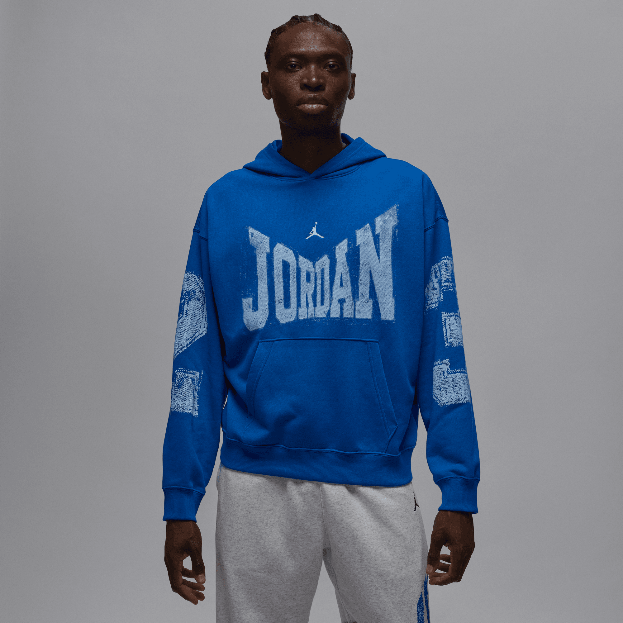 JORDAN BROOKLYN MEN'S COLLEGIATE PULLOVER HOODIE
