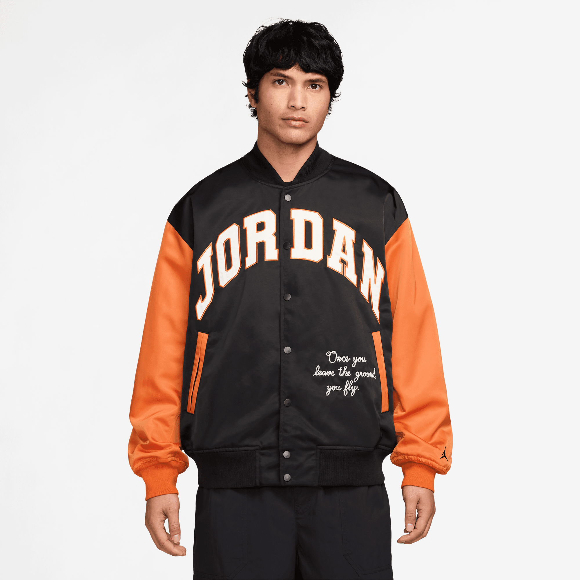 JORDAN BROOKLYN COLLEGIATE VARSITY JACKET